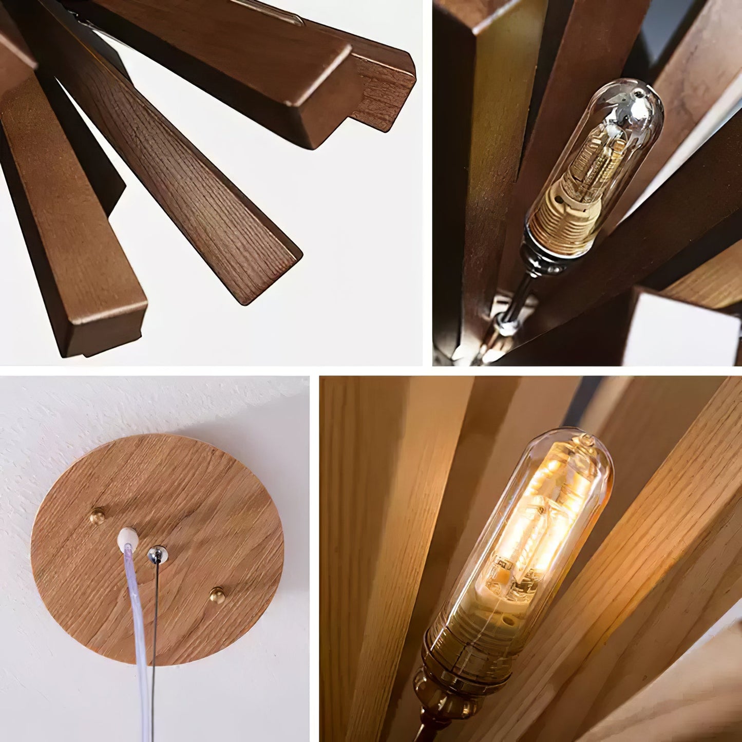 Nova Burst Chandelier - Modern Design with Adjustable Brightness & Ene