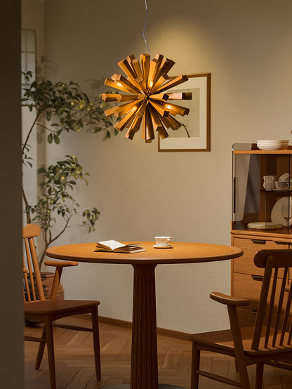 Nova Burst Chandelier - Modern Design with Adjustable Brightness & Ene