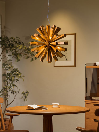 Nova Burst Chandelier - Modern Design with Adjustable Brightness & Ene