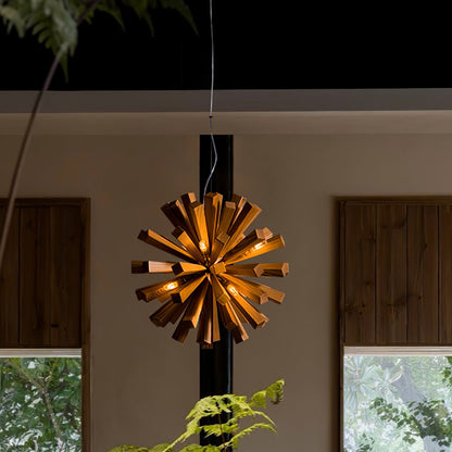 Nova Burst Chandelier - Modern Design with Adjustable Brightness & Ene
