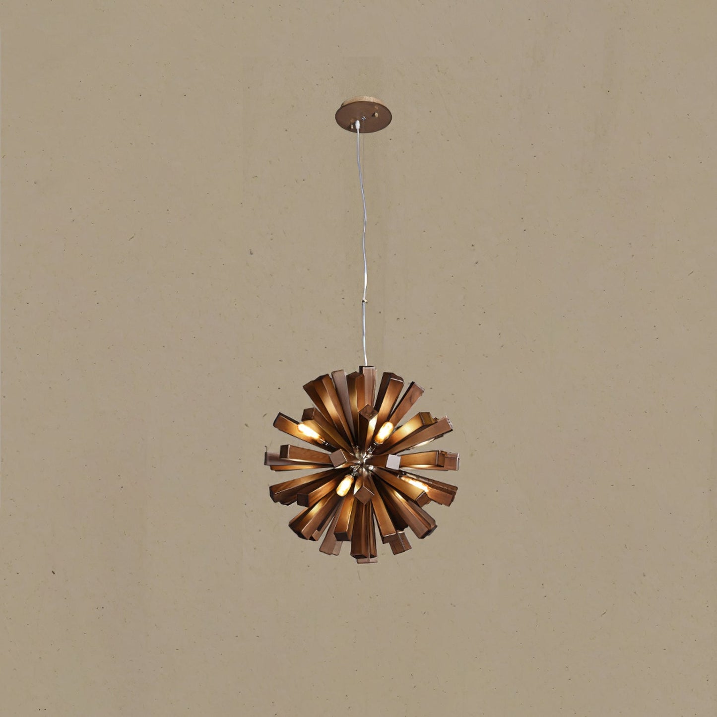 Nova Burst Chandelier - Modern Design with Adjustable Brightness & Ene