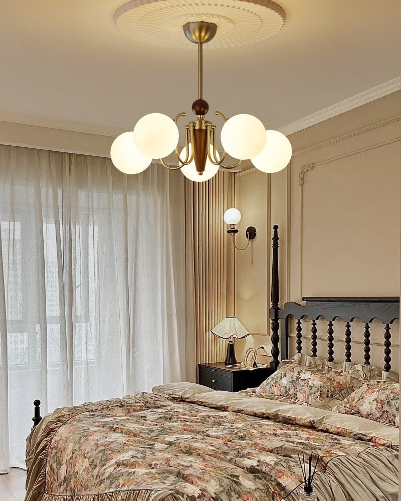 Nova Grove Modern Chandelier - Elegant Design, Adjustable Height