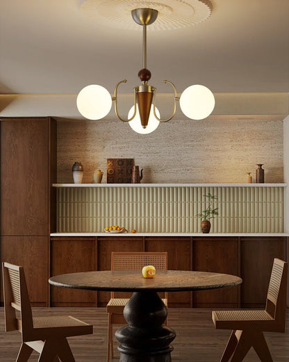 Nova Grove Modern Chandelier - Elegant Design, Adjustable Height
