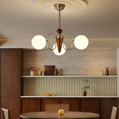 Nova Grove Modern Chandelier - Elegant Design, Adjustable Height