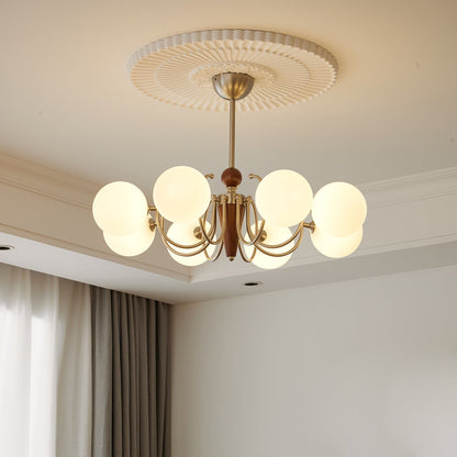 Nova Grove Modern Chandelier - Elegant Design, Adjustable Height