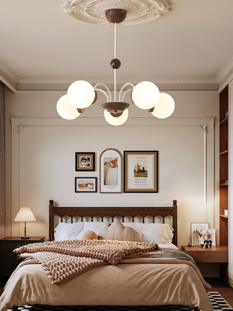 Novara Chandelier - Elegant Design with Adjustable Height & Energy-Eff