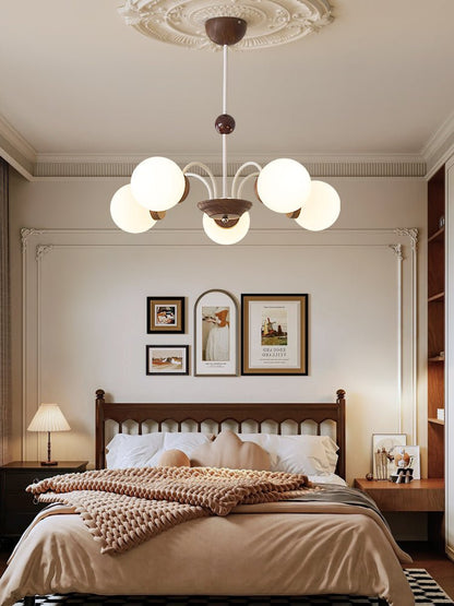 Novara Chandelier - Elegant Design with Adjustable Height & Energy-Eff