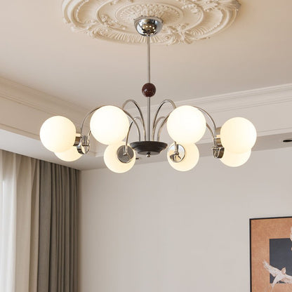 Novara Chandelier - Elegant Design with Adjustable Height & Energy-Eff