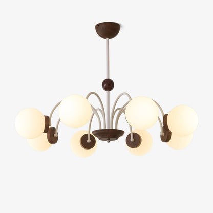 Novara Chandelier - Elegant Design with Adjustable Height & Energy-Eff