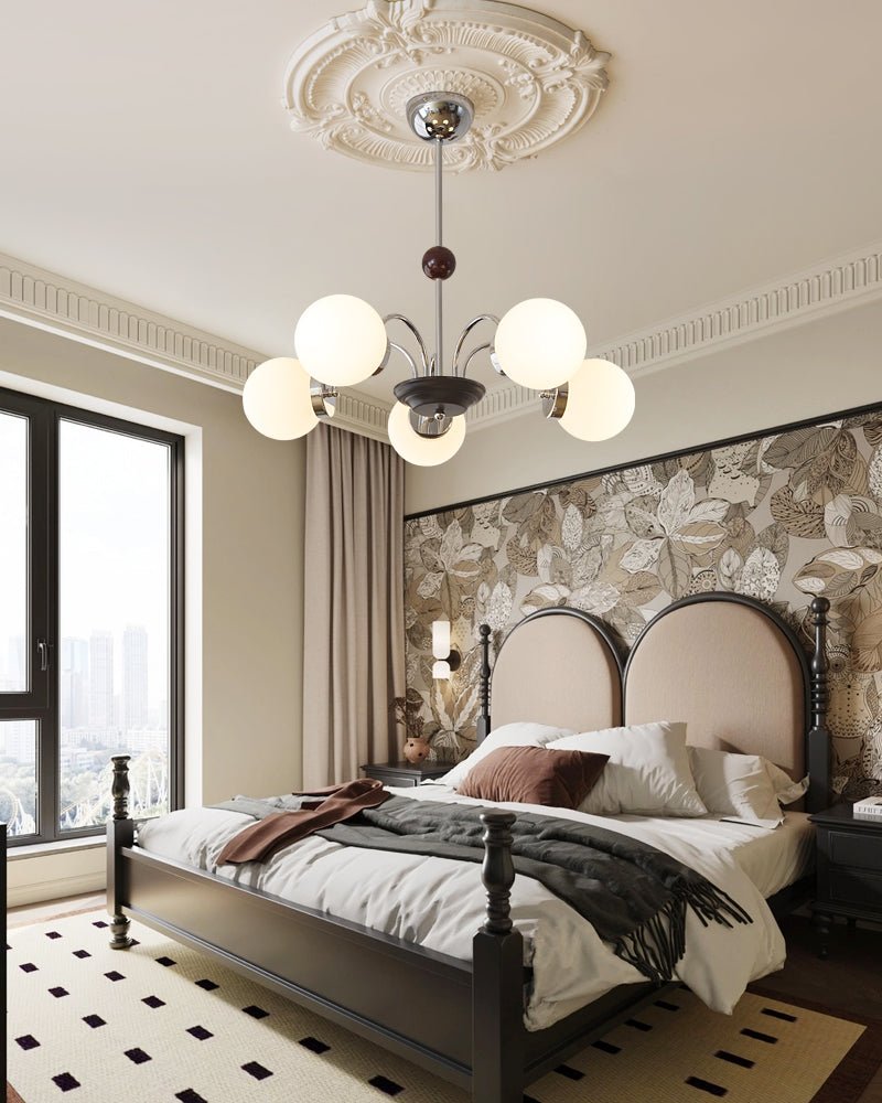 Novara Chandelier - Elegant Design with Adjustable Height & Energy-Eff