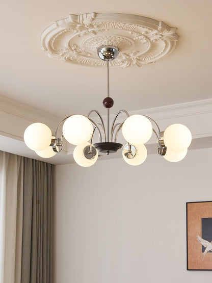 Novara Chandelier - Elegant Design with Adjustable Height & Energy-Eff