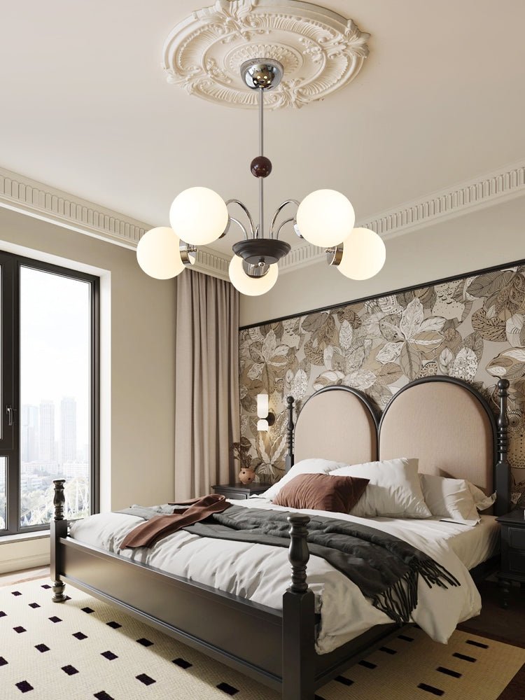 Novara Chandelier - Elegant Design with Adjustable Height & Energy-Eff