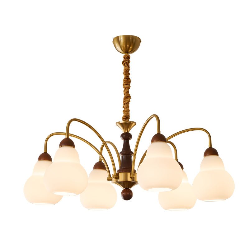 Elegant Novelle Chandelier - Crystal Accents & Adjustable Height