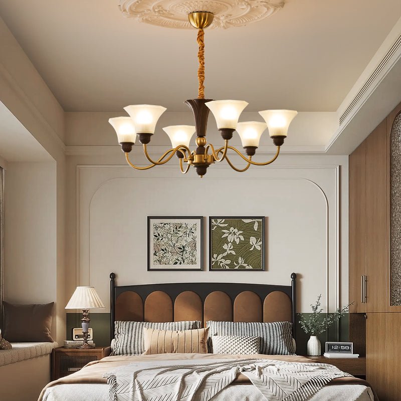Octavia Chandelier - Elegant Crystal Design with Adjustable Hanging He
