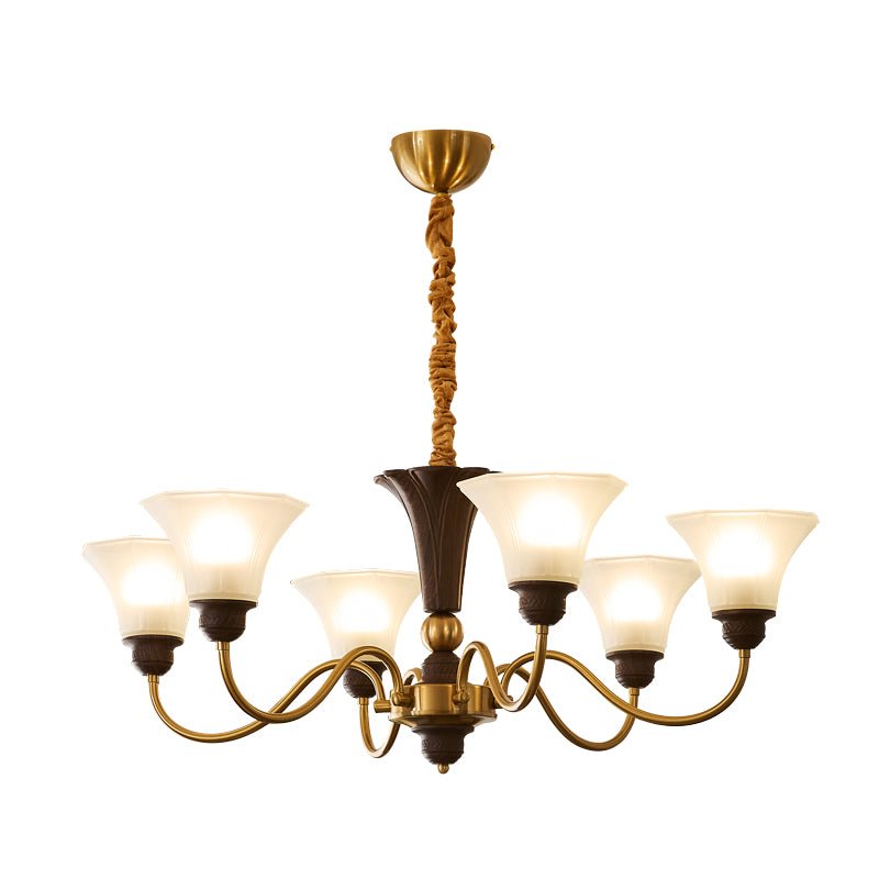 Octavia Chandelier - Elegant Crystal Design with Adjustable Hanging He