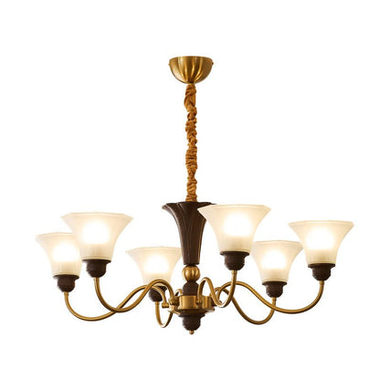 Octavia Chandelier - Elegant Crystal Design with Adjustable Hanging He