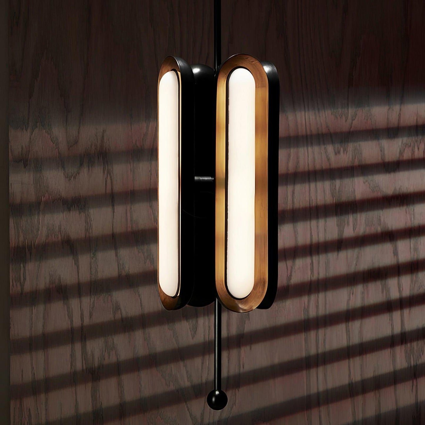Modern Capsule Chandelier - Adjustable Height, Energy-Efficient LED