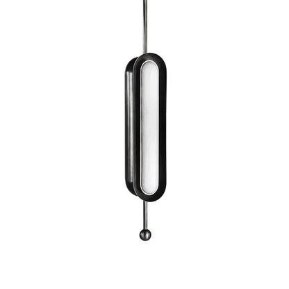Modern Capsule Chandelier - Adjustable Height, Energy-Efficient LED
