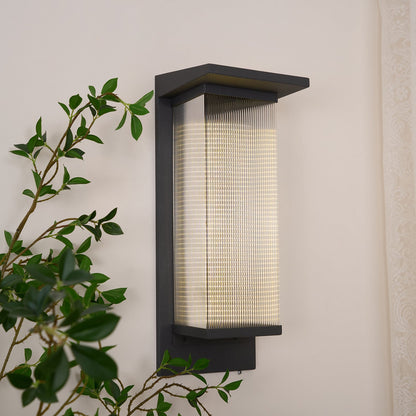 Oleron Box Outdoor Wall Lamp - Waterproof, Energy-Efficient Lighting
