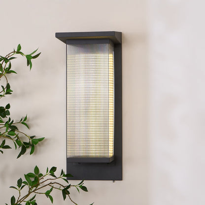 Oleron Box Outdoor Wall Lamp - Waterproof, Energy-Efficient Lighting