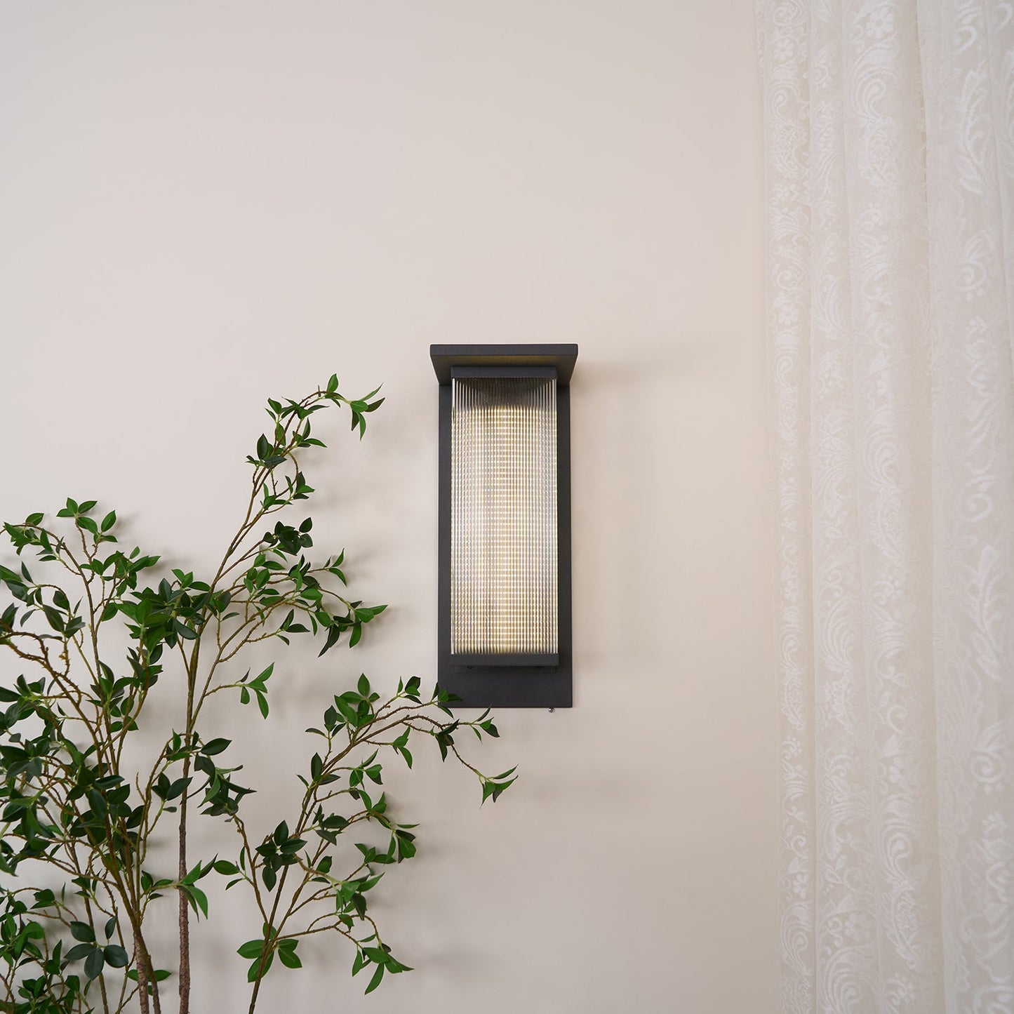 Oleron Box Outdoor Wall Lamp - Waterproof, Energy-Efficient Lighting