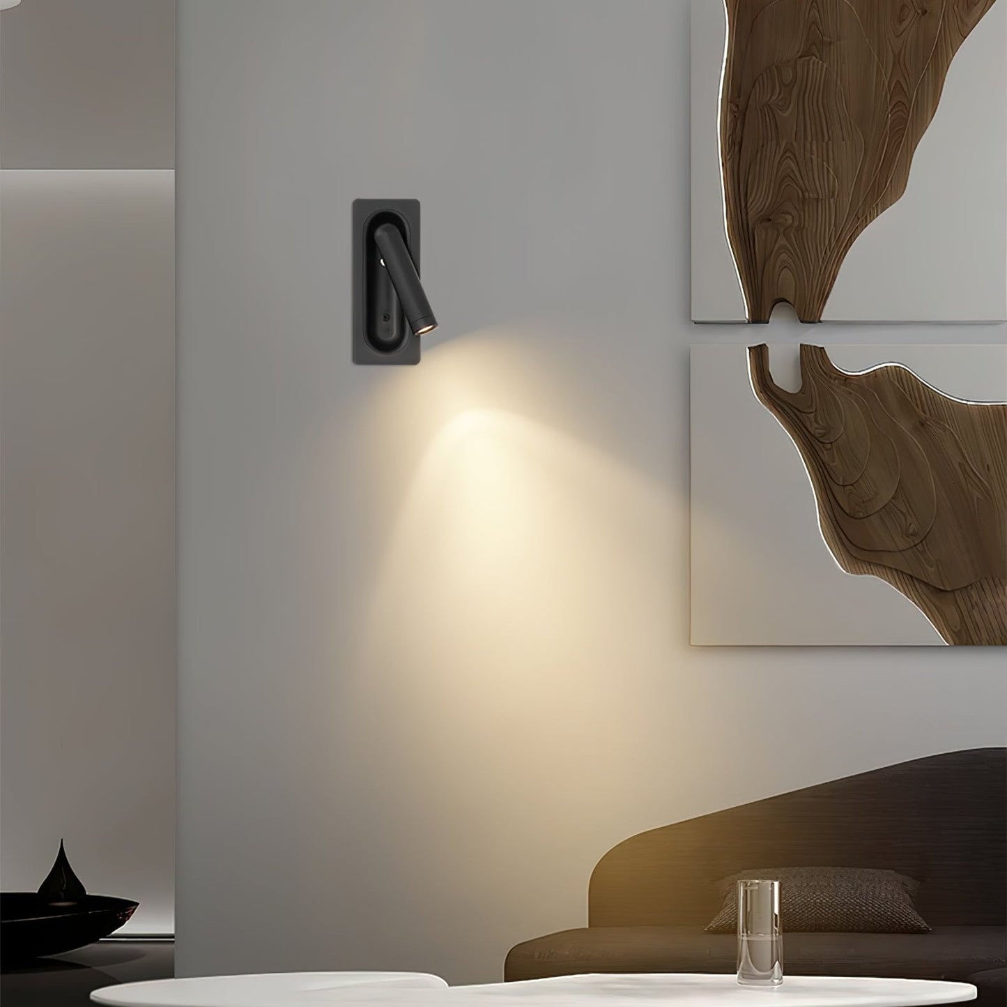 OmniLux Adjustable LED Reading Lamp with Touch Control & Dimming