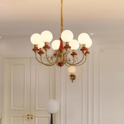 Onyx Chandelier - Elegant Lighting Fixture with Adjustable Brightness