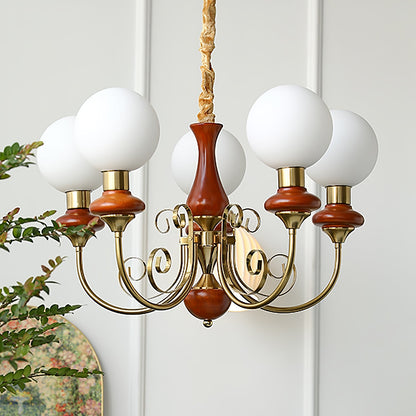 Onyx Chandelier - Elegant Lighting Fixture with Adjustable Brightness