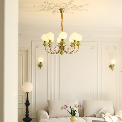Onyx Chandelier - Elegant Lighting Fixture with Adjustable Brightness