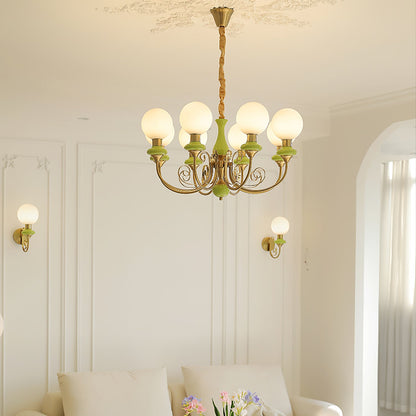 Onyx Chandelier - Elegant Lighting Fixture with Adjustable Brightness