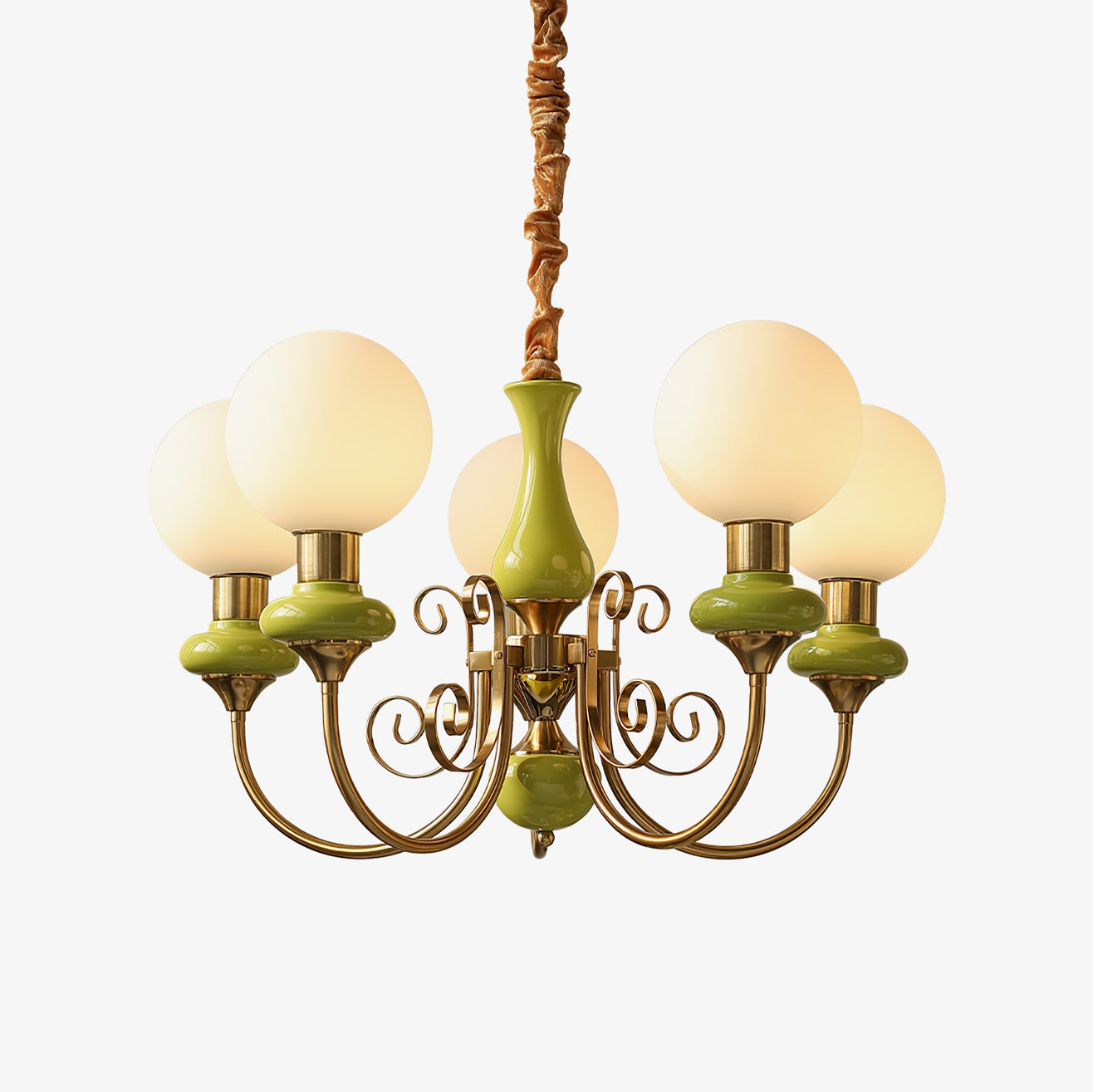 Onyx Chandelier - Elegant Lighting Fixture with Adjustable Brightness