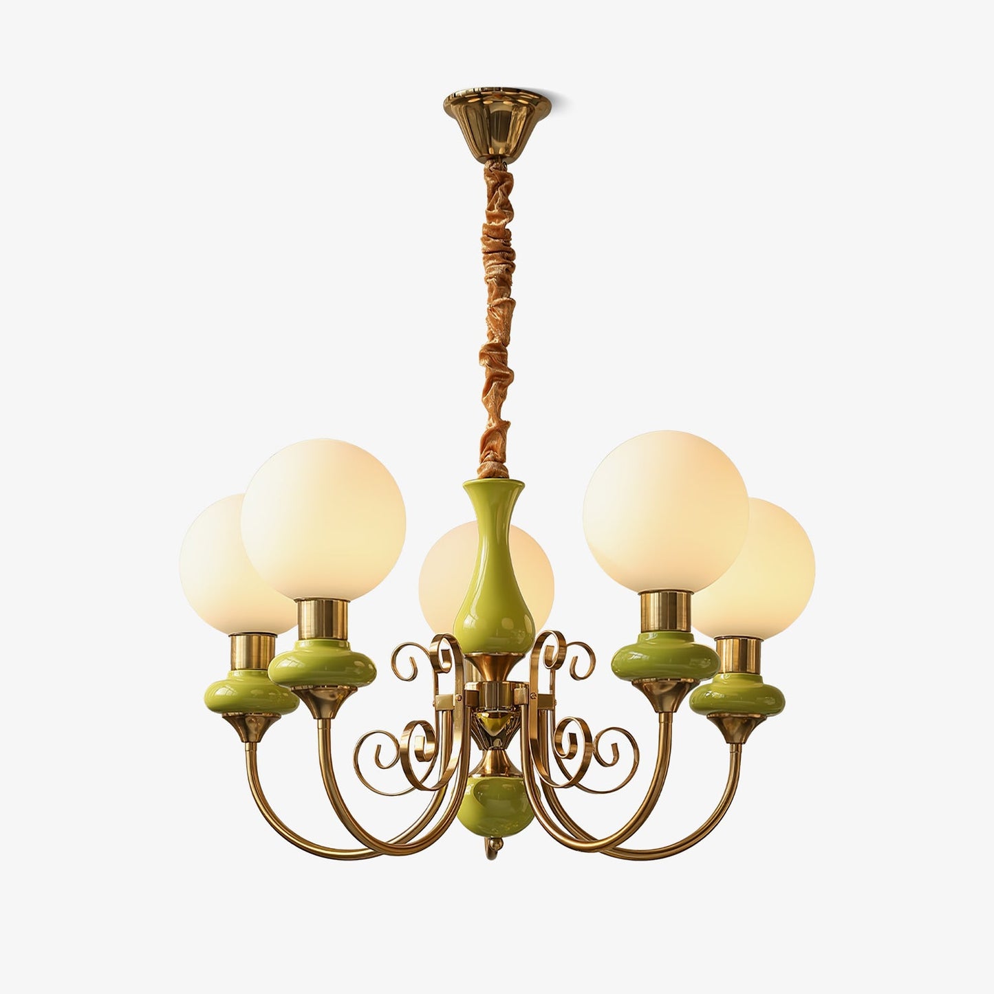 Onyx Chandelier - Elegant Lighting Fixture with Adjustable Brightness