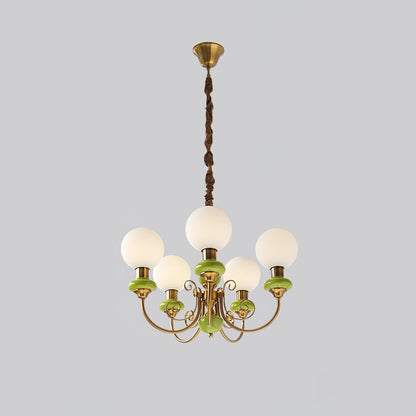 Onyx Chandelier - Elegant Lighting Fixture with Adjustable Brightness