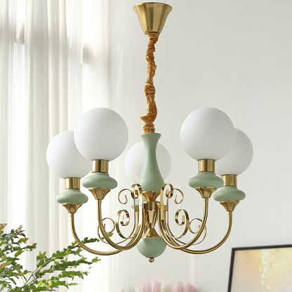 Onyx Chandelier - Elegant Lighting Fixture with Adjustable Brightness