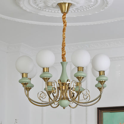 Onyx Chandelier - Elegant Lighting Fixture with Adjustable Brightness