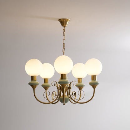 Onyx Chandelier - Elegant Lighting Fixture with Adjustable Brightness