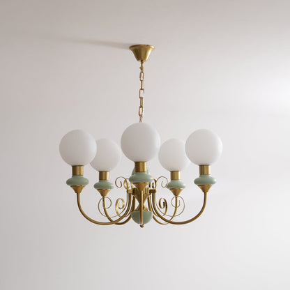 Onyx Chandelier - Elegant Lighting Fixture with Adjustable Brightness