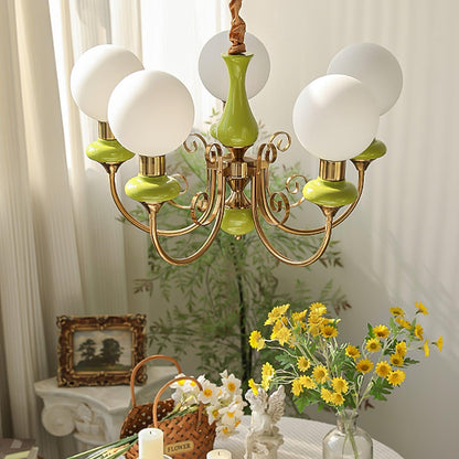 Onyx Chandelier - Elegant Lighting Fixture with Adjustable Brightness