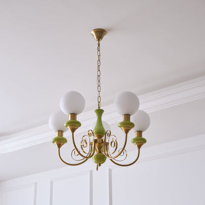 Onyx Chandelier - Elegant Lighting Fixture with Adjustable Brightness