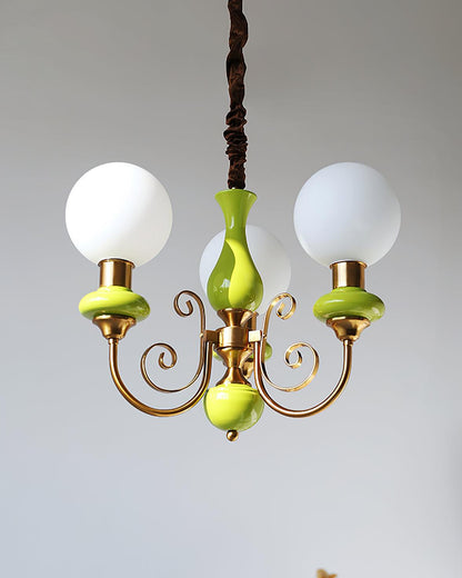 Onyx Chandelier - Elegant Lighting Fixture with Adjustable Brightness