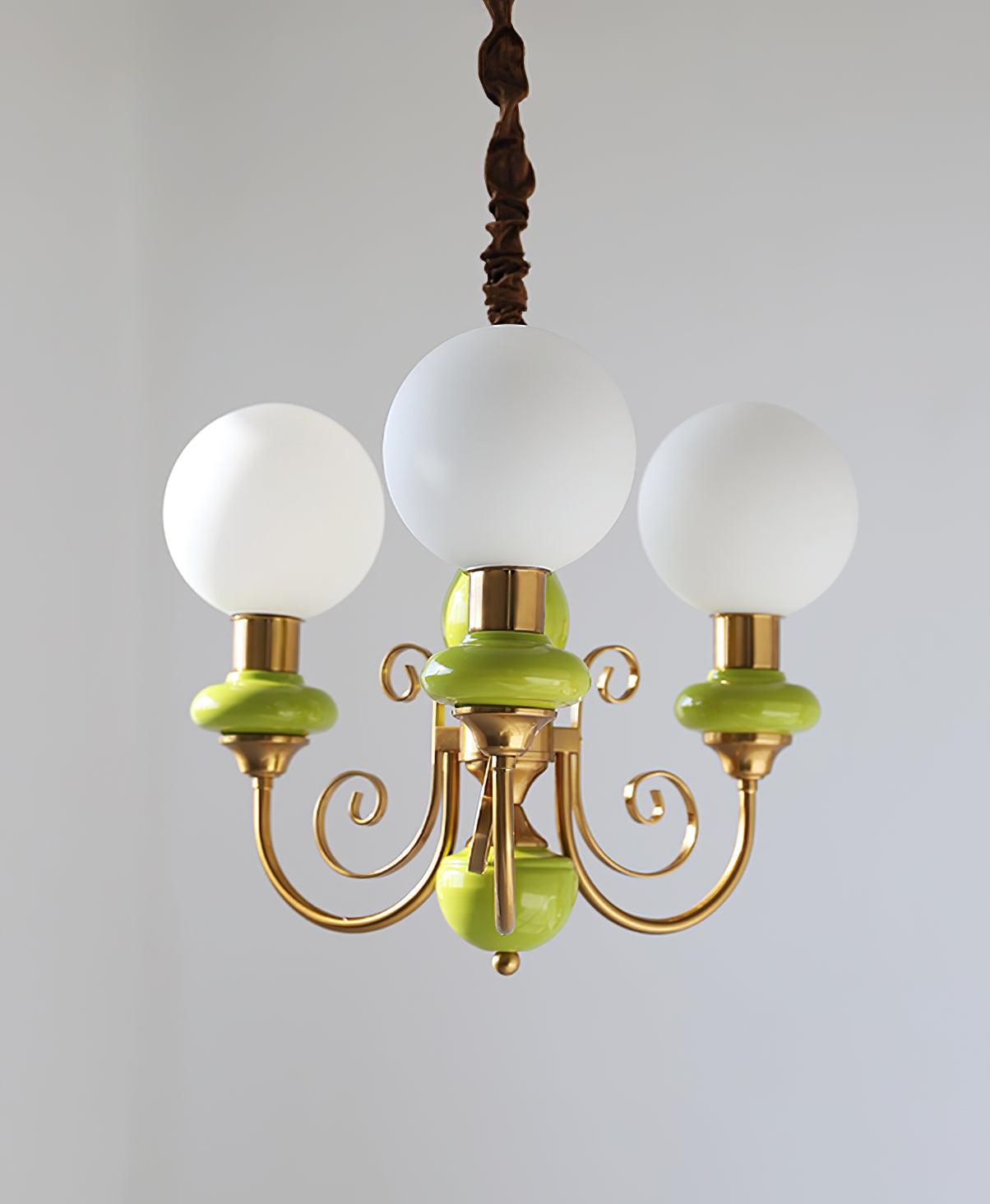 Onyx Chandelier - Elegant Lighting Fixture with Adjustable Brightness