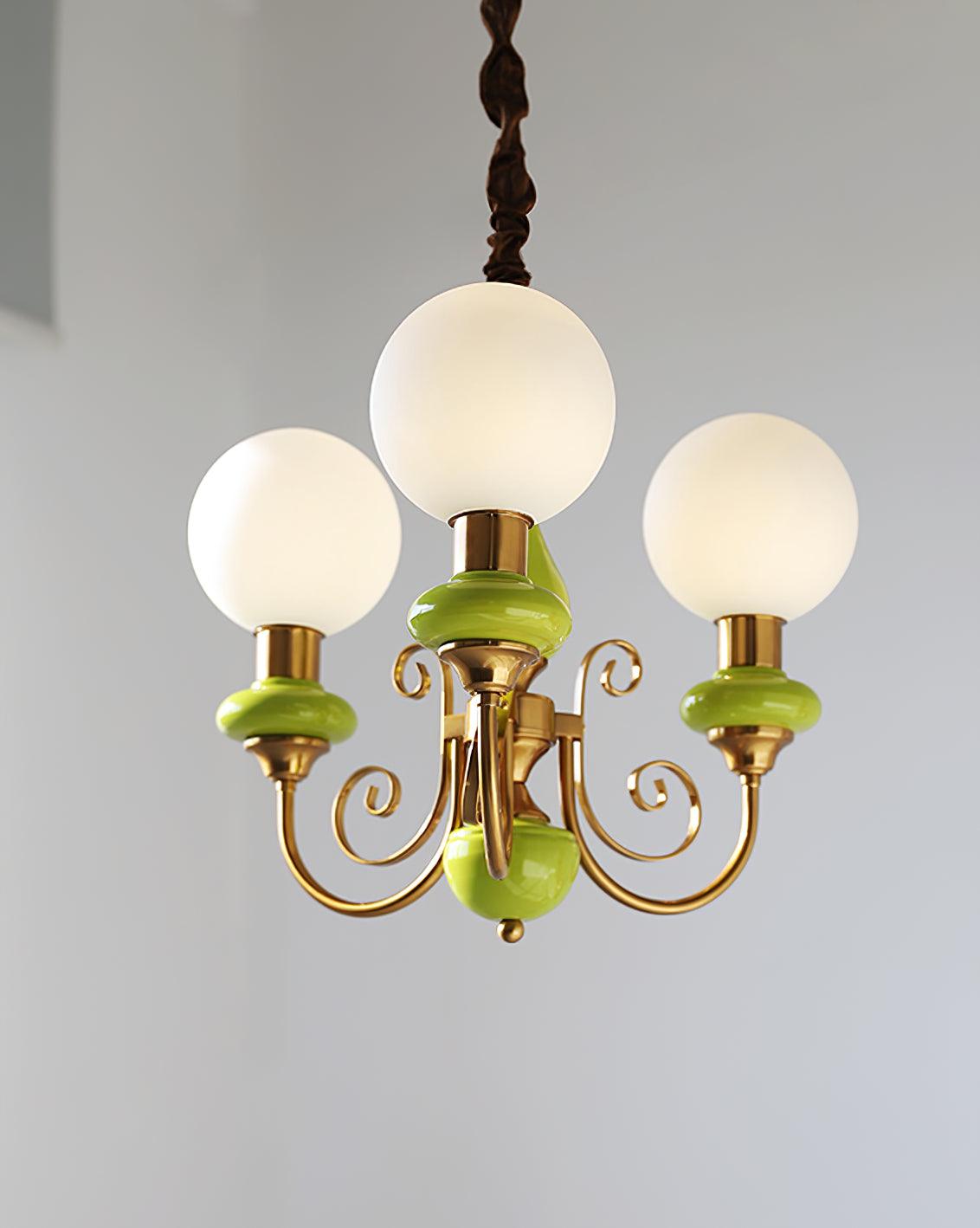 Onyx Chandelier - Elegant Lighting Fixture with Adjustable Brightness