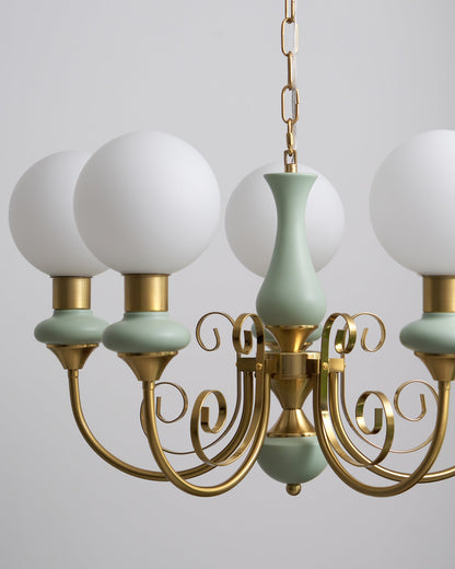 Onyx Chandelier - Elegant Lighting Fixture with Adjustable Brightness
