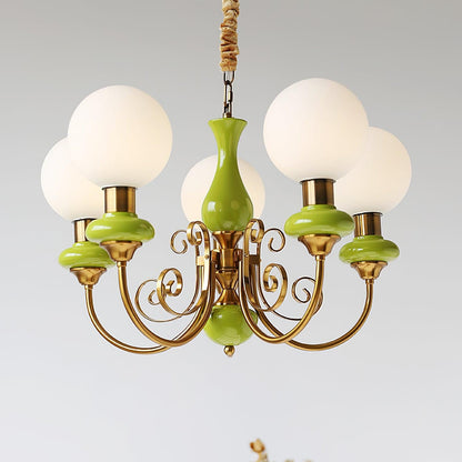 Onyx Chandelier - Elegant Lighting Fixture with Adjustable Brightness