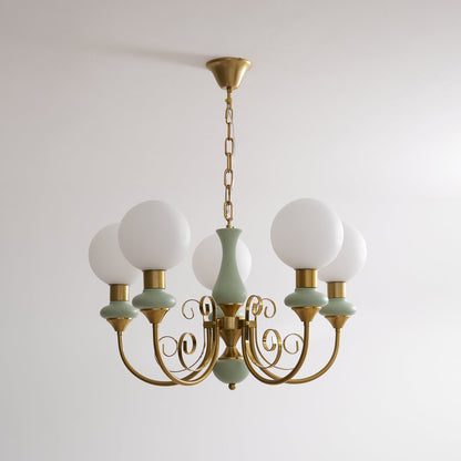 Onyx Chandelier - Elegant Lighting Fixture with Adjustable Brightness