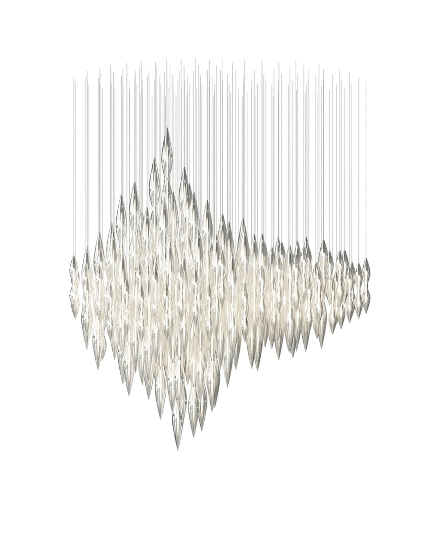 Elegant Opera Chandelier - Crystal Accents & Adjustable Height