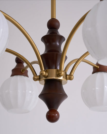 Ophelia Blossom Chandelier - Elegant Design with Adjustable Height & L