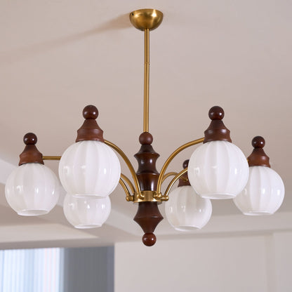 Ophelia Blossom Chandelier - Elegant Design with Adjustable Height & L