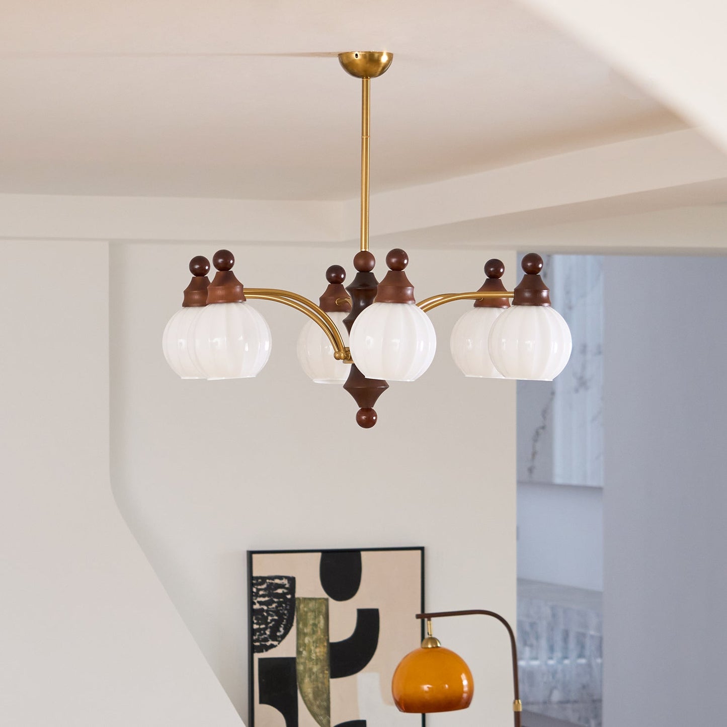 Ophelia Blossom Chandelier - Elegant Design with Adjustable Height & L