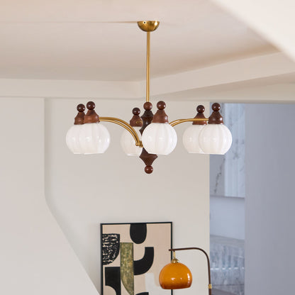 Ophelia Blossom Chandelier - Elegant Design with Adjustable Height & L